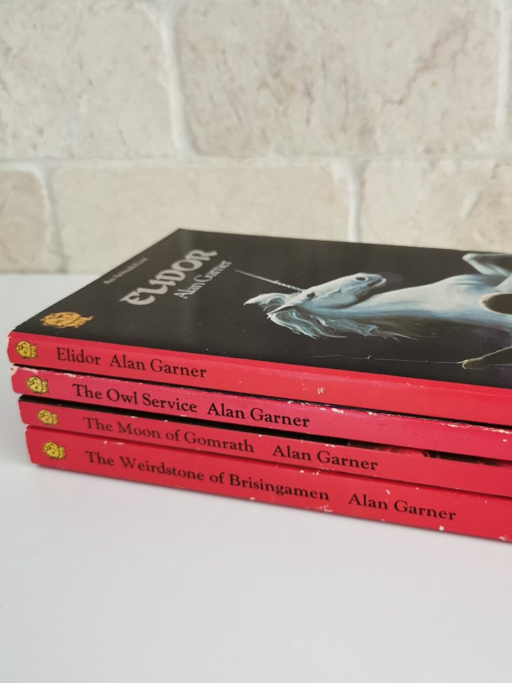1970s Alan Garner Lot of 4 Paperbacks Vintage Fantasy Novels Armada Lions Books